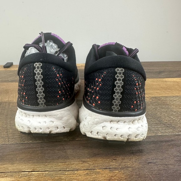 Brooks Glycerin 17 Women's Running Shoes Black Purple Orange Size US 7.5 - Picture 7 of 9